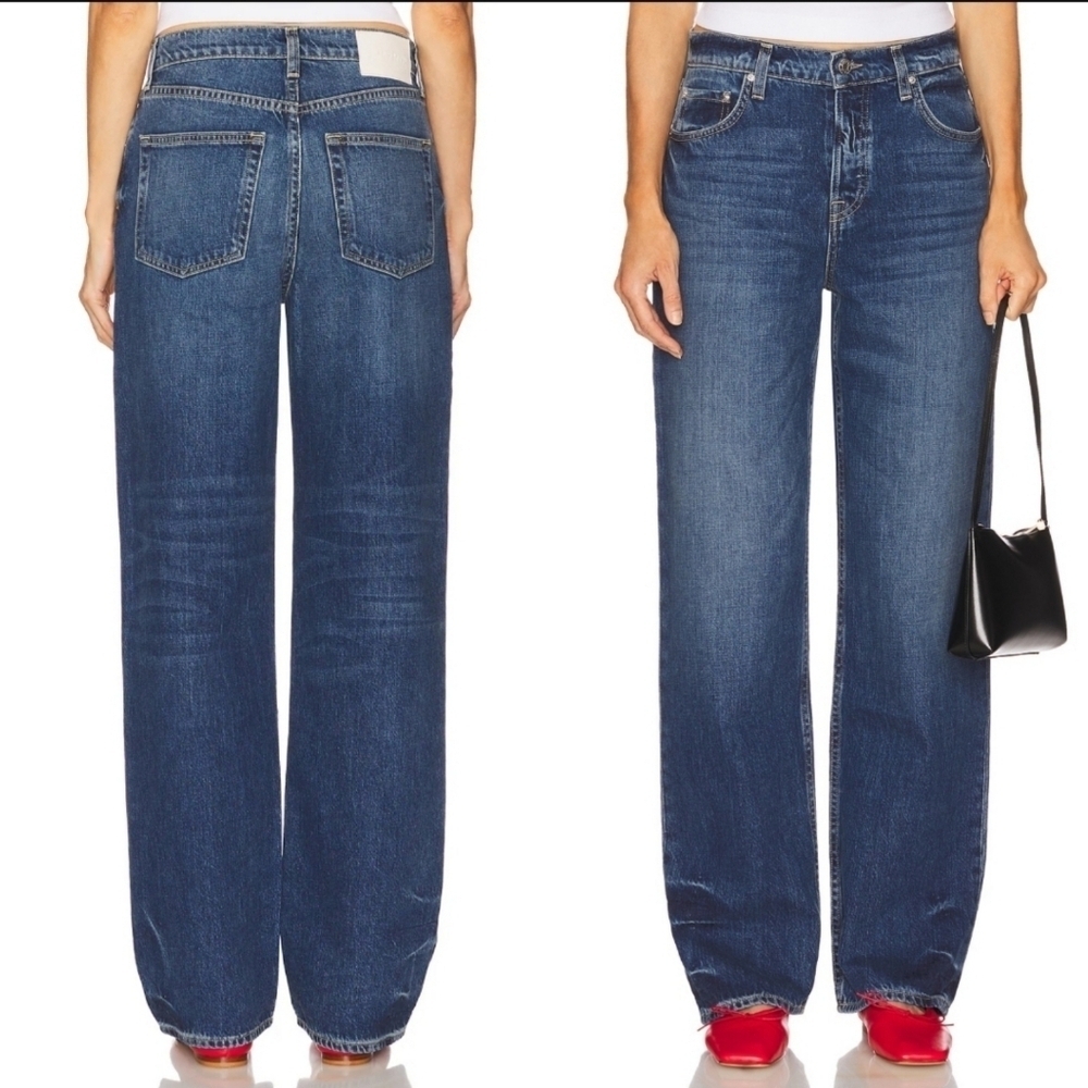 GRLFRND Bella Low Rise Boyfriend Jeans in Humboldt Size 24